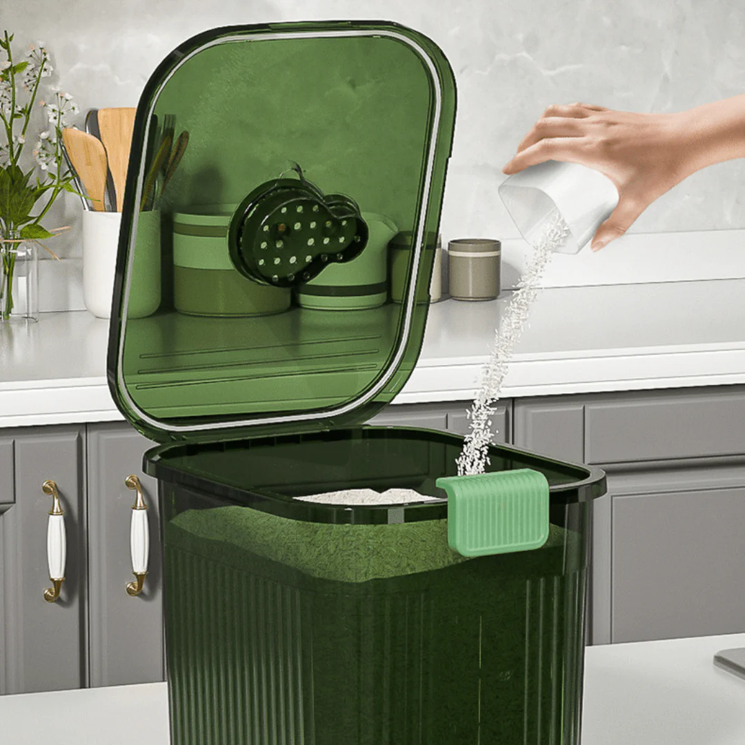 Multi-Purpose Plastic Airtight Food Storage Container With Lid