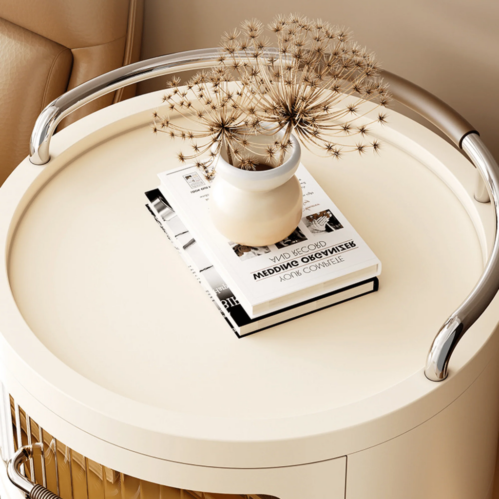 Multi-Layer Plastic Drawer Storage Cabinet with Wheels (43cm)