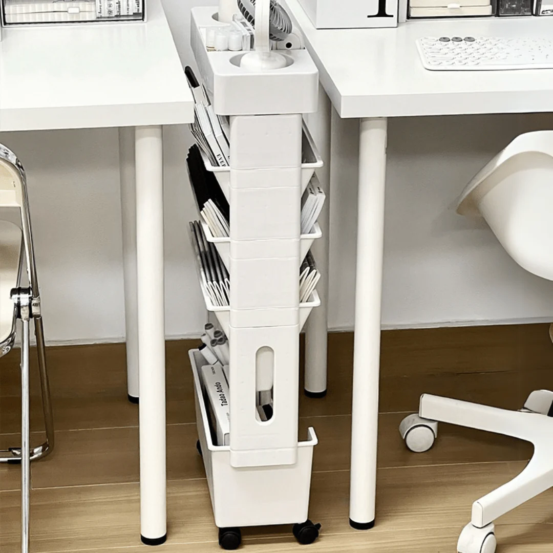 Multi-Purpose Space-Saving Dual Access Book & Stationery Organizer(78cm)