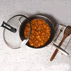 Multi-Purpose Stainless Steel Honeycomb Frying Wok With Lid (32cm)