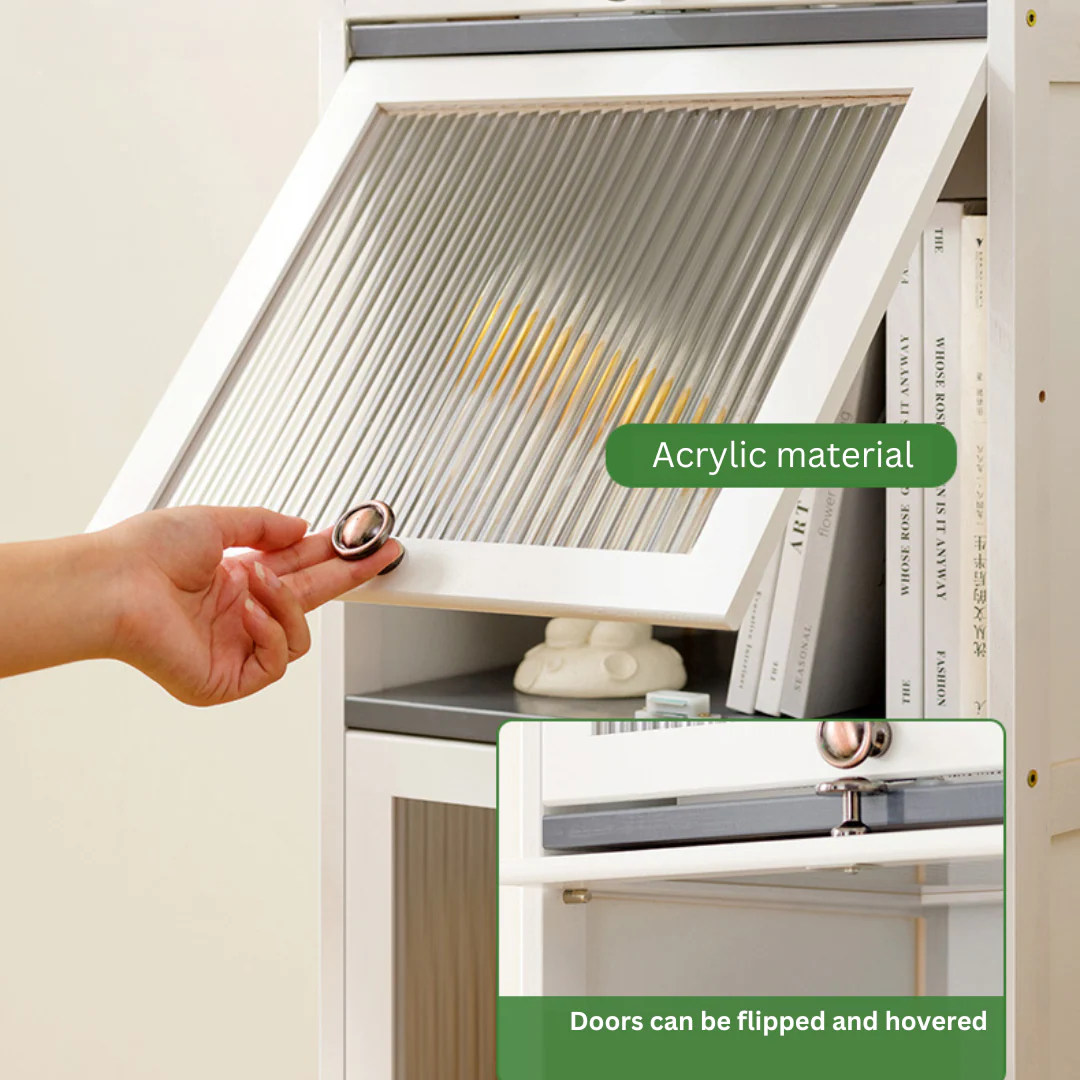 Multi-Storage Wardrobe Cabinet (4-Layer)