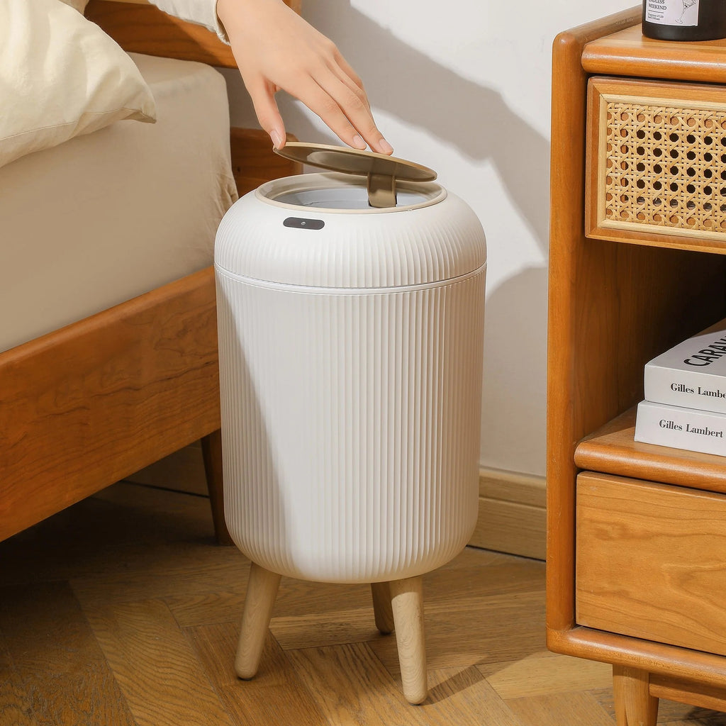 Smart Motion Sensor Trash Can with Lid (12L)