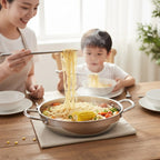 Multi-Purpose Stainless Steel Honeycomb Non-Stick Pan with Lid (28 cm)