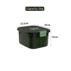 Multi-Purpose Plastic Airtight Food Storage Container With Lid