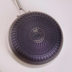 Stainless Steel Honeycomb Non-Stick Frying Pan With Lid(24cm)