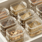 Transparent Stacking Food Storage Containers