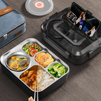 Stainless Steel Insulated Lunch Box with Cover
