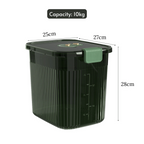 Multi-Purpose Plastic Airtight Food Storage Container With Lid