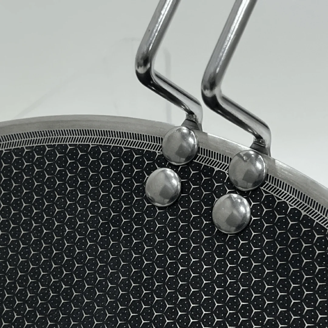 Multi-Purpose Stainless Steel Honeycomb Non Stick Tawa (28cm)