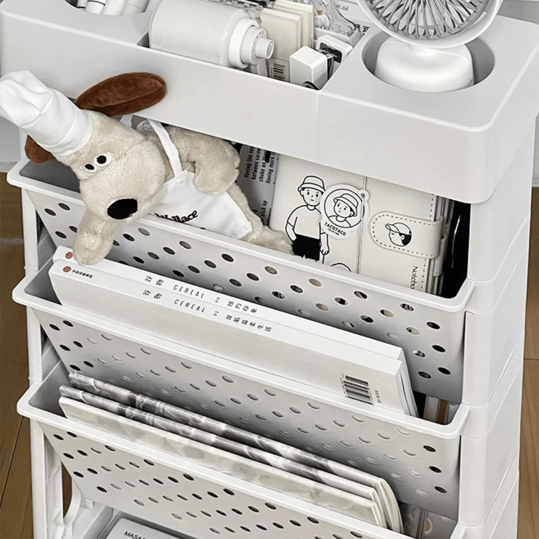 Multi-Purpose Space-Saving Dual Access Book & Stationery Organizer(78cm)