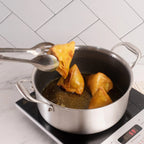 Multi-Purpose Stainless Steel Honeycomb Soup Pot with Lid (24cm)