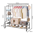 Multifunctional Cloth and Shoe Rack