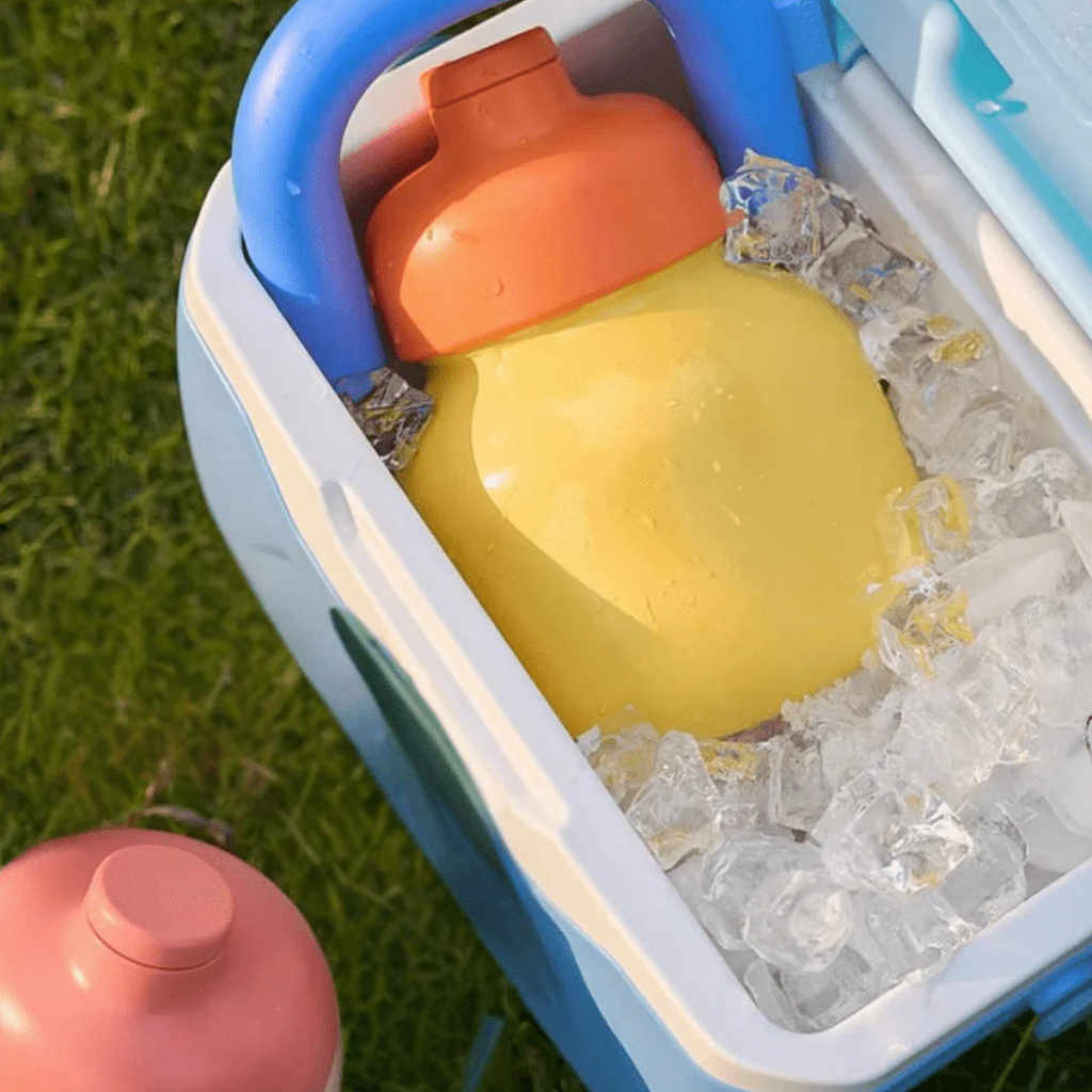 Stainless Steel Vacuum Insulated Water Thermos with Straw(1000ml)