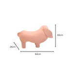 Multi-Purpose Pig Stool Soft Plush Chair (60cm)