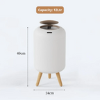 Smart Motion Sensor Trash Can with Lid (12L)