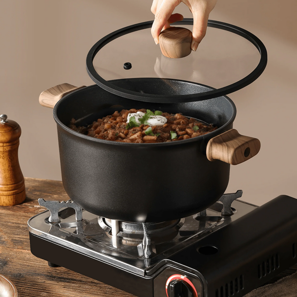 Titanium Non-Stick Soup Pot with Lid (24cm)