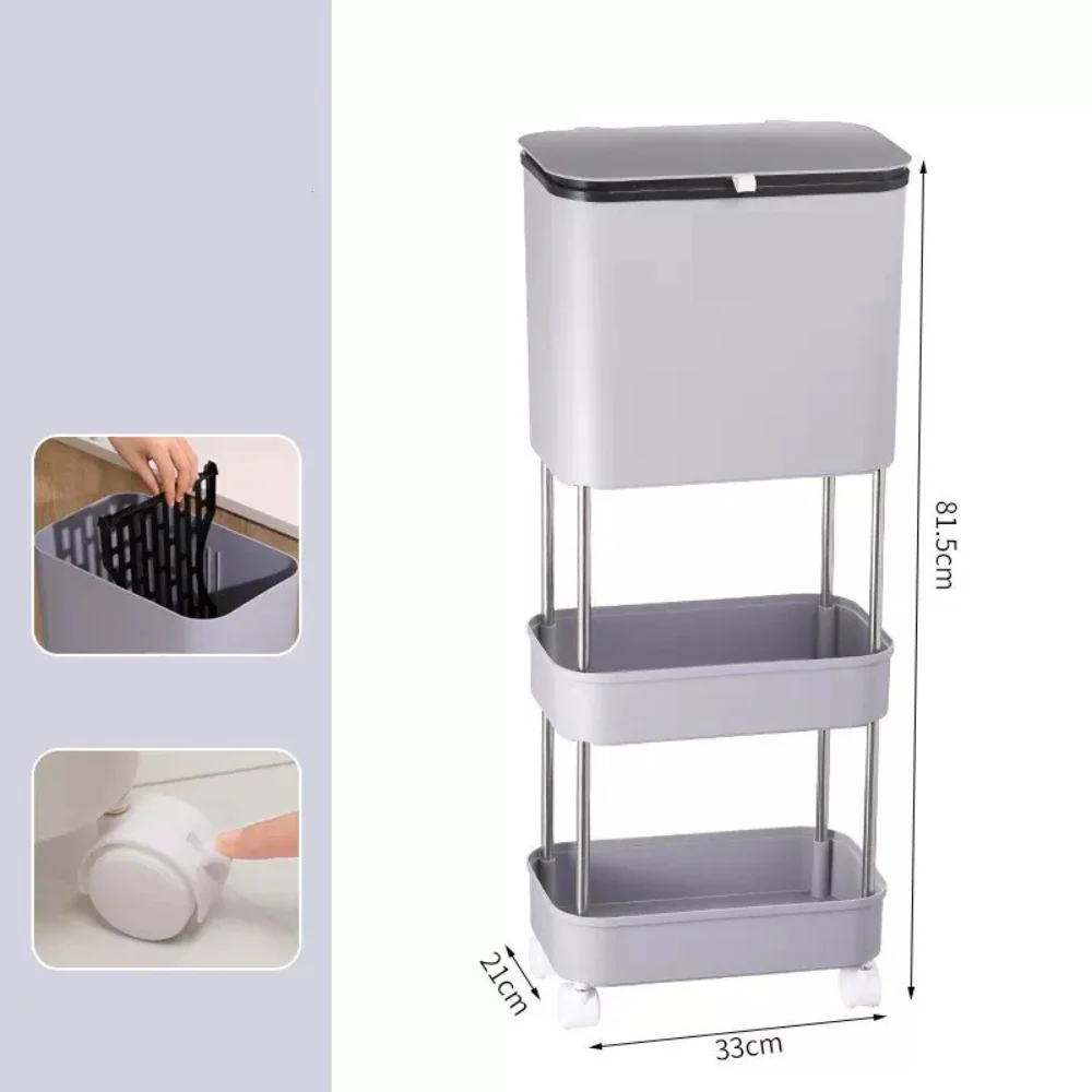 Multi-layer Separation Storage Cart