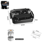 Stainless Steel Insulated Lunch Box with Cover