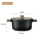Titanium Non-Stick Soup Pot with Lid (24cm)