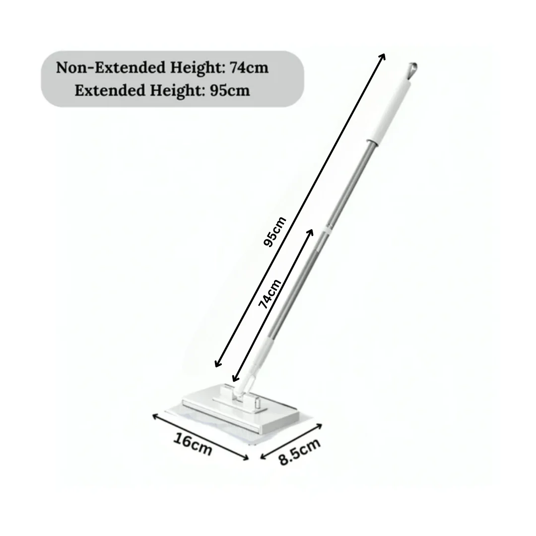 Retractable and Multifunctional Cleaning Mop