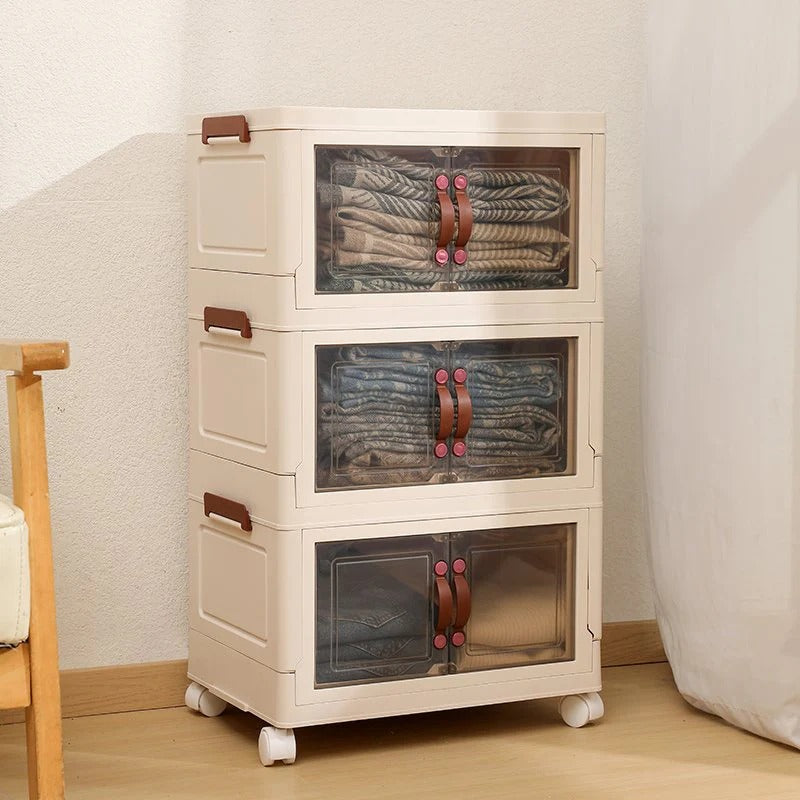 Foldable Multi-purpose Wardrobe Storage Cabinet