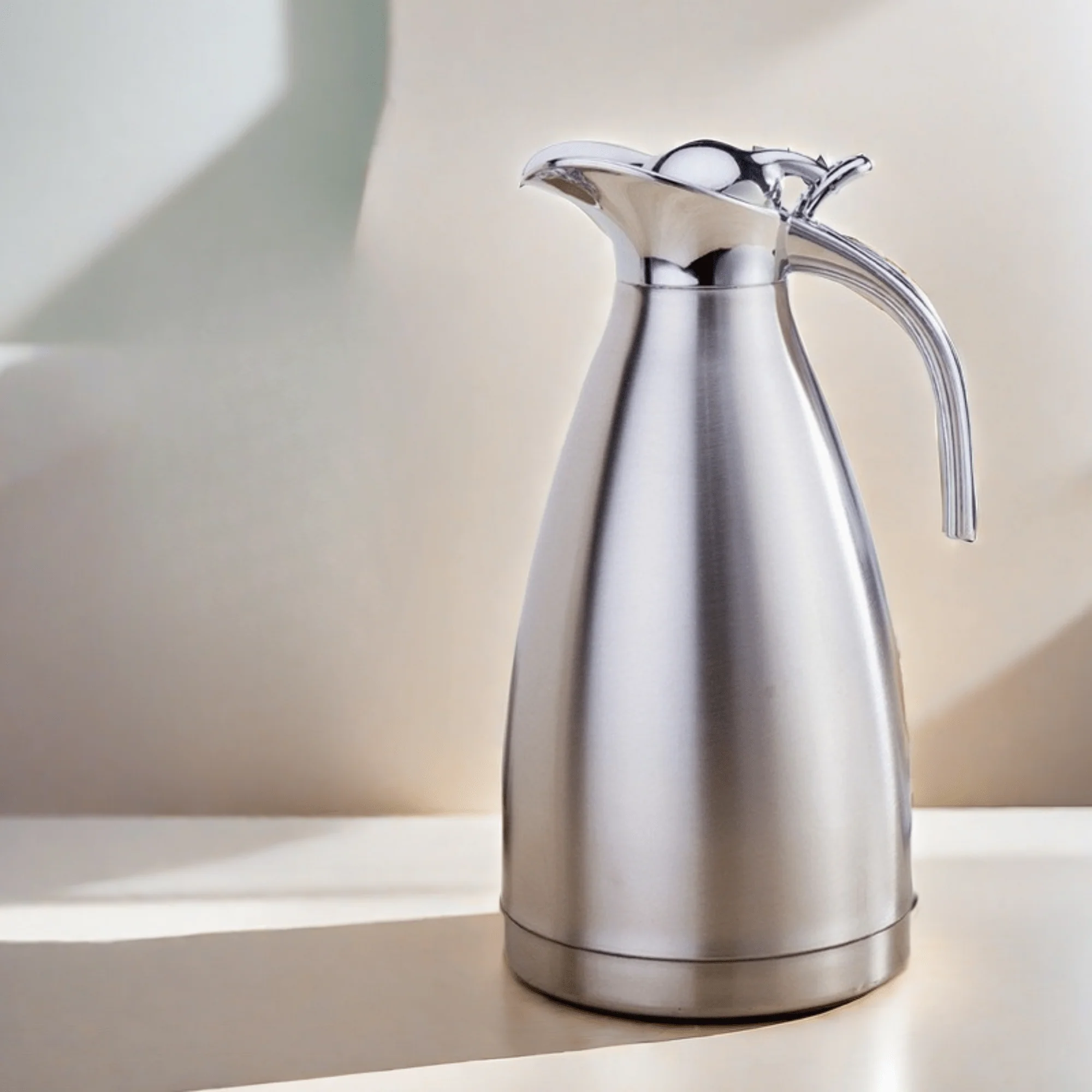 Double-Layer Stainless Steel Bottle with Vacuum Sealed Lid (2L)