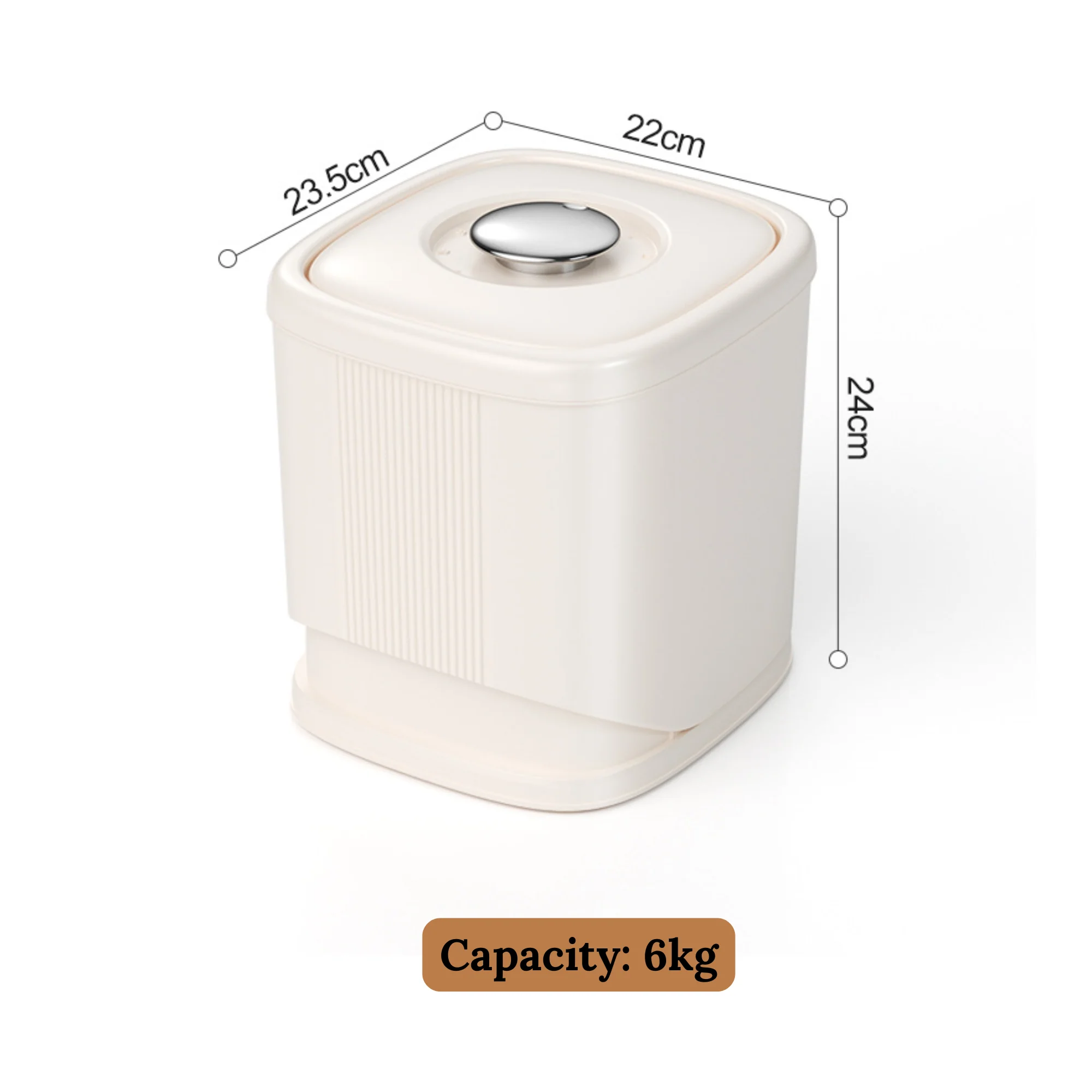 Multifunctional Plastic Moisture Proof Grain Storage Container(6Kg)