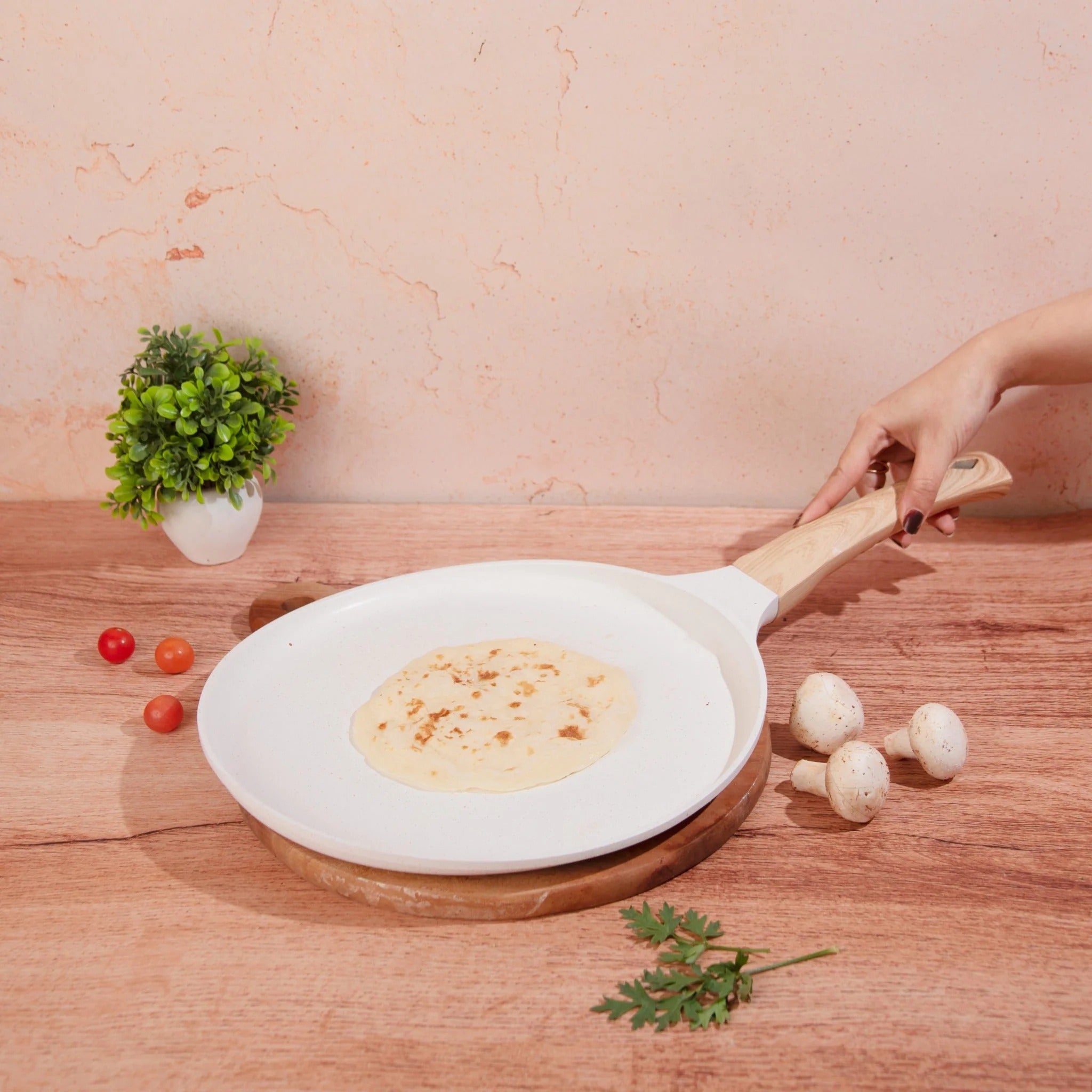 Maifan Stone Non-Stick Tawa (28cm)