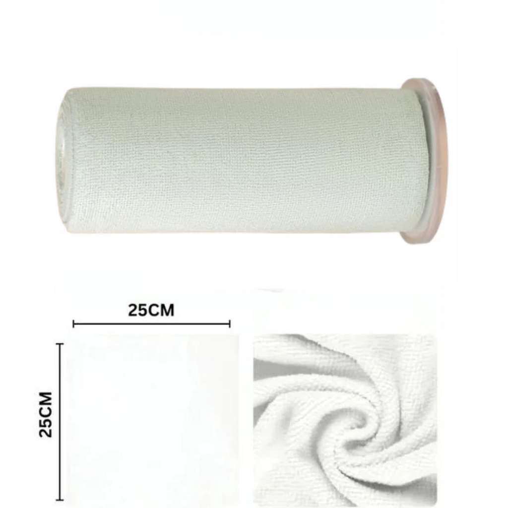 Microfiber Cleaning Cloth Roll