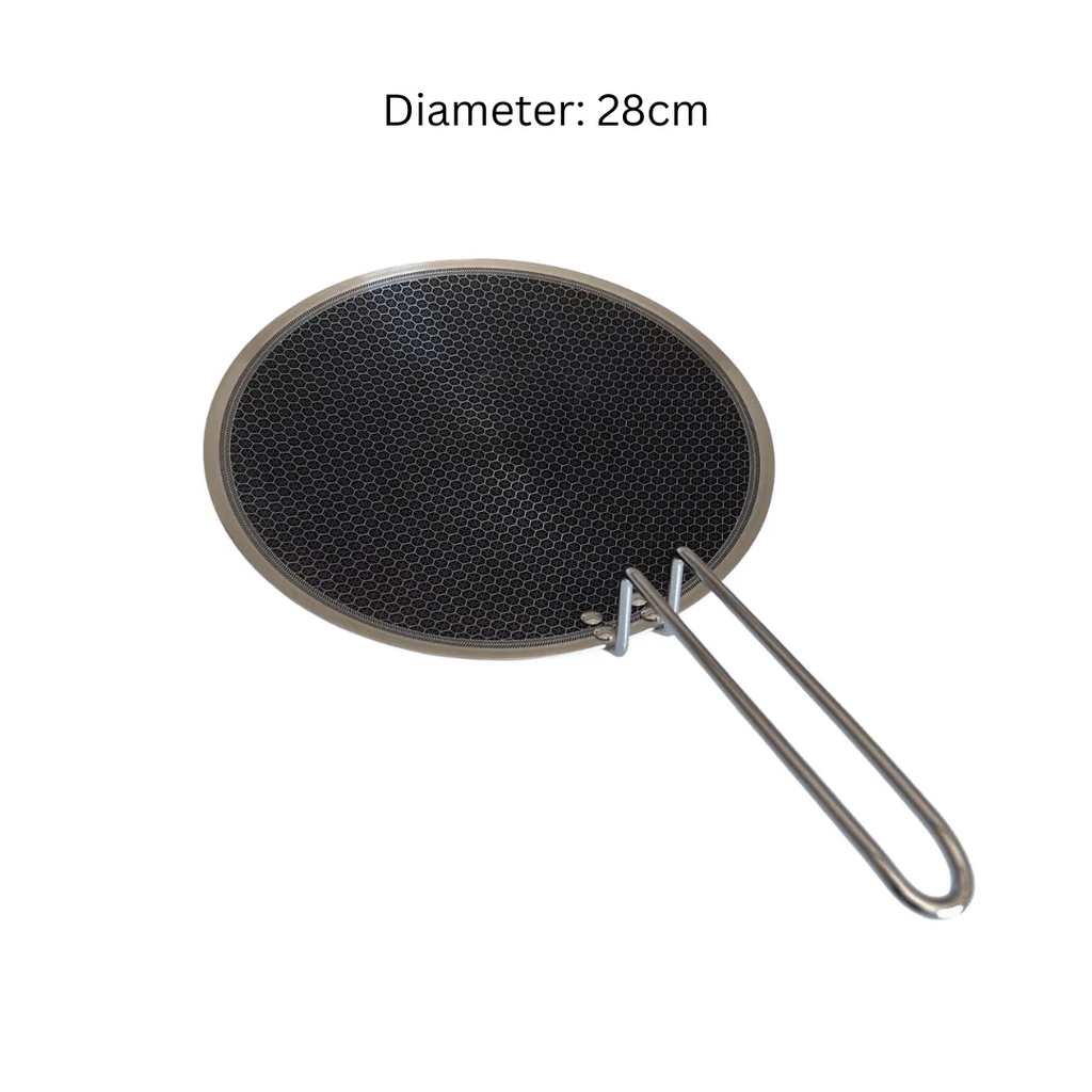 Multi-Purpose Stainless Steel Honeycomb Non Stick Tawa (28cm)