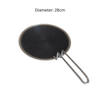 Multi-Purpose Stainless Steel Honeycomb Non Stick Tawa (28cm)