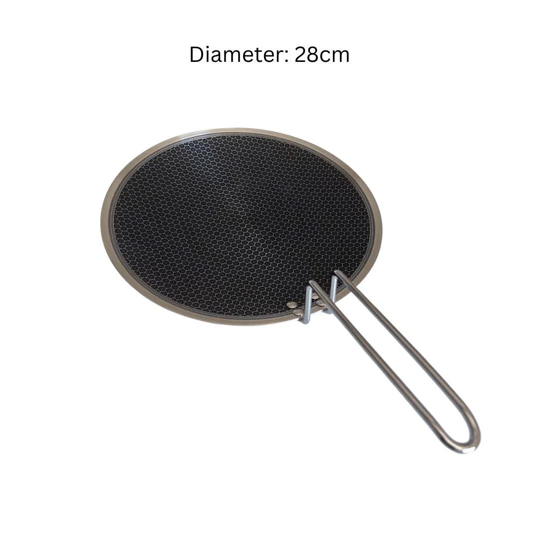 Multi-Purpose Stainless Steel Honeycomb Non Stick Tawa (28cm)