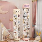 Transparent Doll Storage Bucket