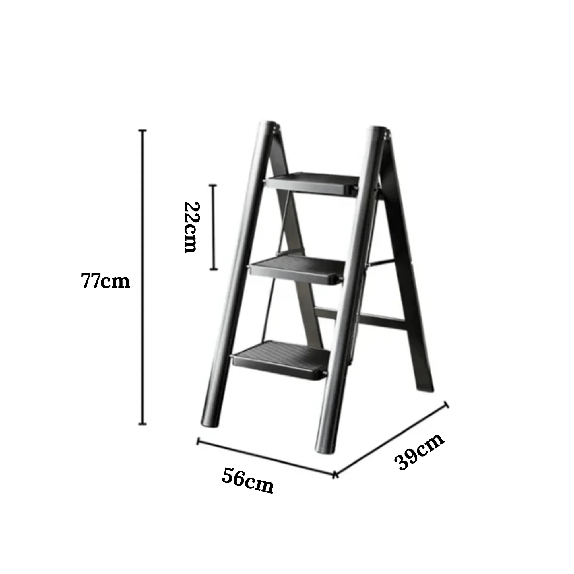 Safe Step Lightweight Folding Ladder